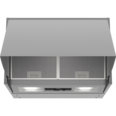 Siemens LE66MAC00, iQ100, intermediate hood, 60 cm, silver EEK: B, with 5 year guarantee!