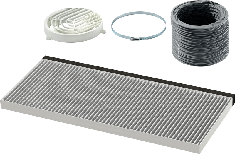 Bosch DWZ2IT1I4, Clean Air Standard recirculation set