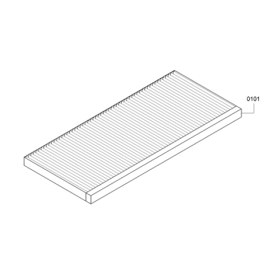 Neff Z51FBB1X6, Long-Life Clean Air odor filter (replacement)