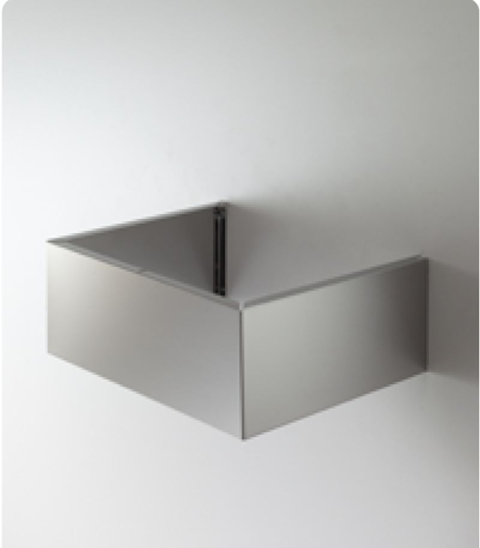 Elica exhaust chimney kit stainless steel H12, KIT0091876