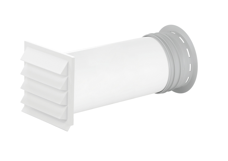 Naber COMPAIR® PRIME flow P-K-Klima-R 150 wall box, white, round, 4051068