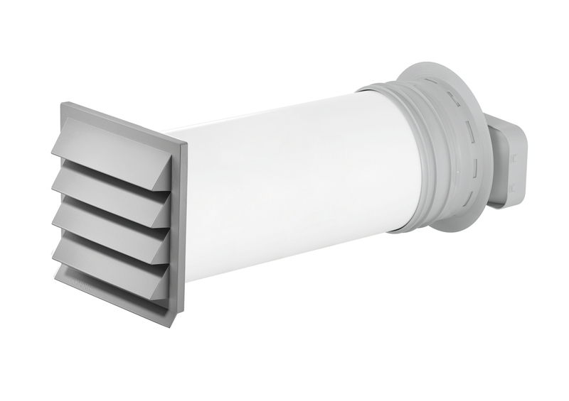 Naber COMPAIR® PRIME flow P-K-Klima flow 150 wall box, light gray, square, 4051077