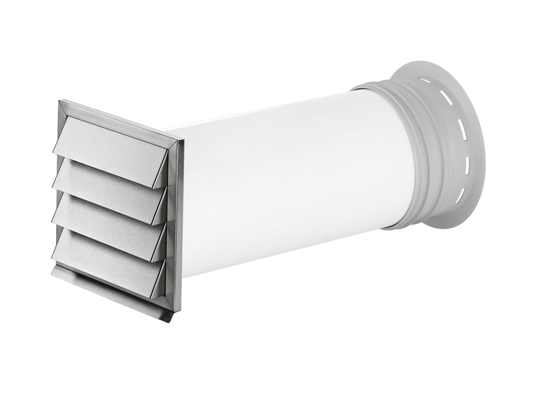 Naber COMPAIR® PRIME flow P-Klima-E 150 wall box, stainless steel, round, 4051078