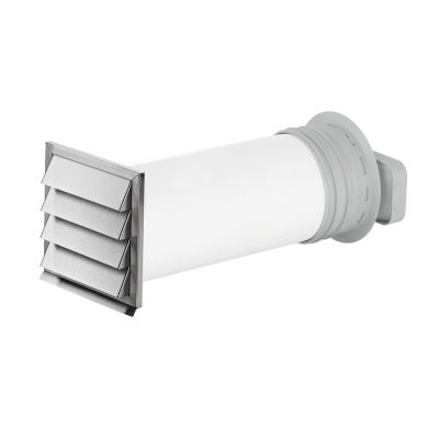 Naber COMPAIR® PRIME flow P-Klima-E flow 150 seinakarp, valge, roostevaba teras, 4051079