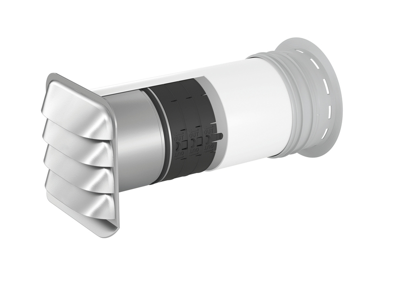 Naber COMPAIR® PRIME flow P-E-Jal Col 150 wall box incl. THERMOBOX, white, stainless steel, 4051066