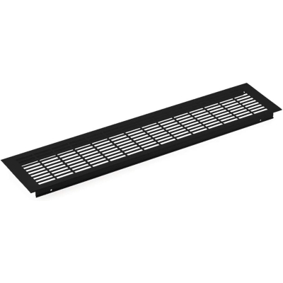 Naber ventilation grille 1, (3) matt black, 8033059