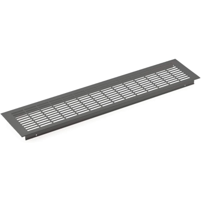 Naber ventilation grille 1, (4) stainless steel colored, 8033061