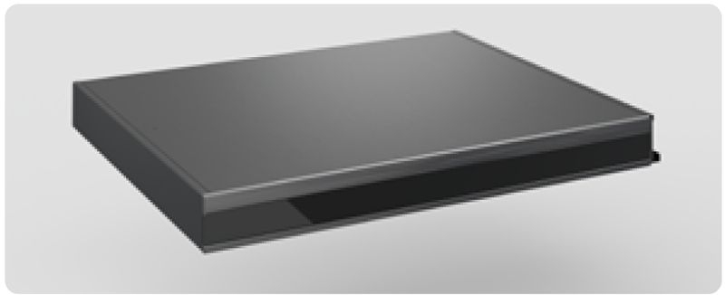 Elica laiendusplaat 60 cm must, KIT0199583