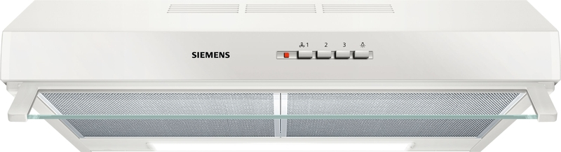 Siemens LU63LCC20, iQ300, under-unit hood, 60 cm, white, EEK: D, 5 year guarantee