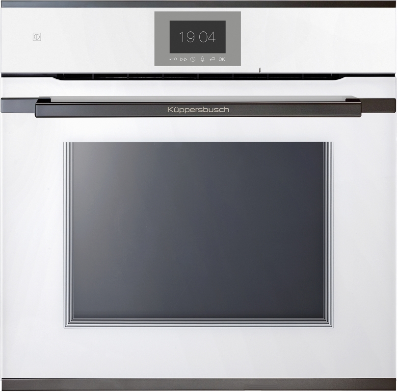 Küppersbusch BP 6550.0 W2, oven white / chrome, with 5 year guarantee!