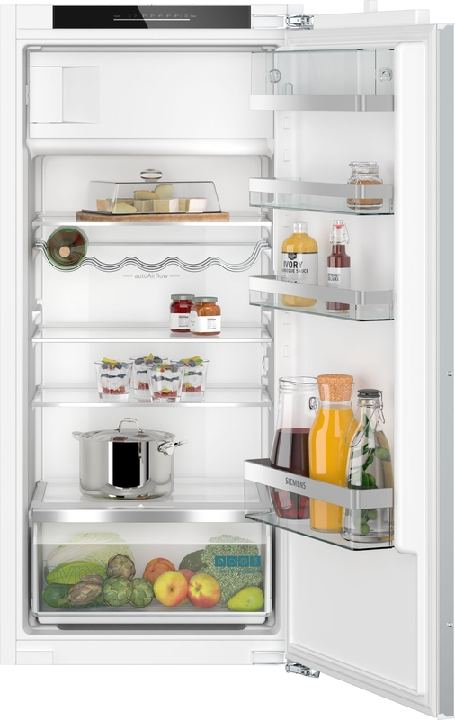 Siemens KI42LADD1, iQ500, built-in refrigerator with freezer compartment, 122.5 x 56 cm, flat hinge with soft close, EEK: D, with 5 year guarantee!