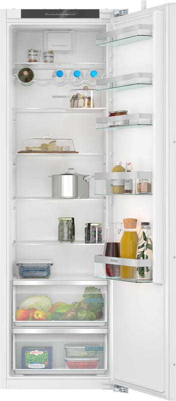 Siemens KI81RVFE0, iQ300, built-in refrigerator, 177.5 x 56 cm, flat hinge, EEK: E, with 5 year guarantee!