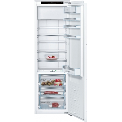 Bosch KIF82PFE0, sisseehitatud külmik sügavkülmikuga, 177,5 x 56 cm cm, seeria 8, kr: E, garantiiga 5 aastat!