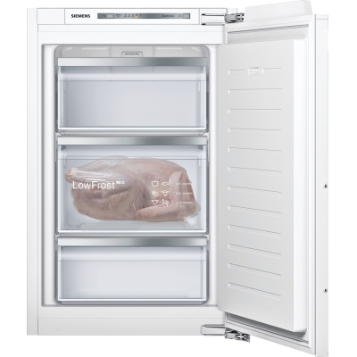 Siemens GI21VADD0, iQ500, built-in freezer, 87.4 x 55.8 cm, flat hinge with soft closing, EEK: D, with 5 year guarantee!