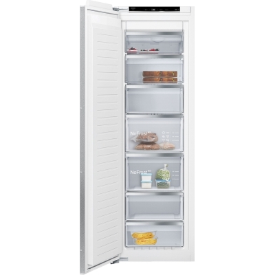 Siemens GI81NACE0, iQ500, built-in freezer 177.2 x 55.8 cm, flat hinge with soft close, EEK: E, with 5 year guarantee!