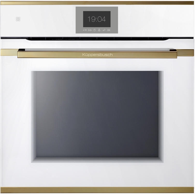 Küppersbusch BP 6550.0 W4, oven white / gold, with 5 year guarantee!