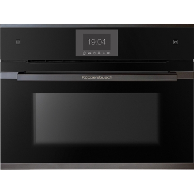 Küppersbusch CBD 6550.0 S2, compact oven black / Black Chrome, with 5 year guarantee!