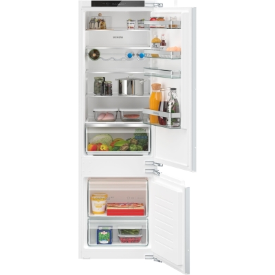 Siemens KI87VVFE1, iQ300, built-in fridge-freezer combination, 177.2 x 54.1 cm, flat hinge, EEK: E, with 5 year guarantee!