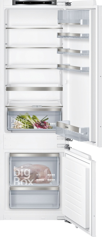 Siemens KI87SADE0, iQ500, built-in fridge-freezer combination, 177.2 x 55.8 cm, flat hinge with soft close, EEK: E, with 5 year guarantee!