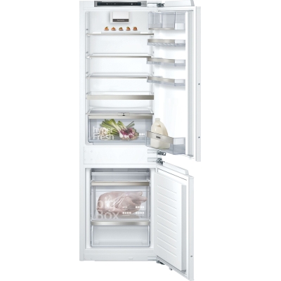 Siemens KI86SHDD0, iQ500, built-in fridge-freezer combination, 177.2 x 55.8 cm, flat hinge with soft closing, EEK: D, with 5 year guarantee!