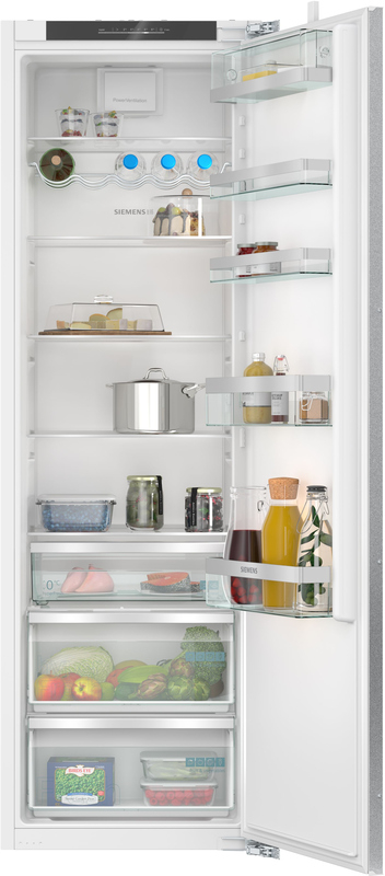 Siemens KI81RADC0, iQ500, built-in refrigerator, 177.2 x 55.8 cm, flat hinge with soft close, EEK: C, with 5 year guarantee!