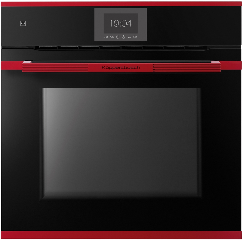 Küppersbusch BP 6550.0 S8 AirFry, oven black / hot chilli, with 5 year guarantee!