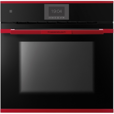 Küppersbusch BP 6550.0 S8 AirFry, oven black / hot chilli, with 5 year guarantee!