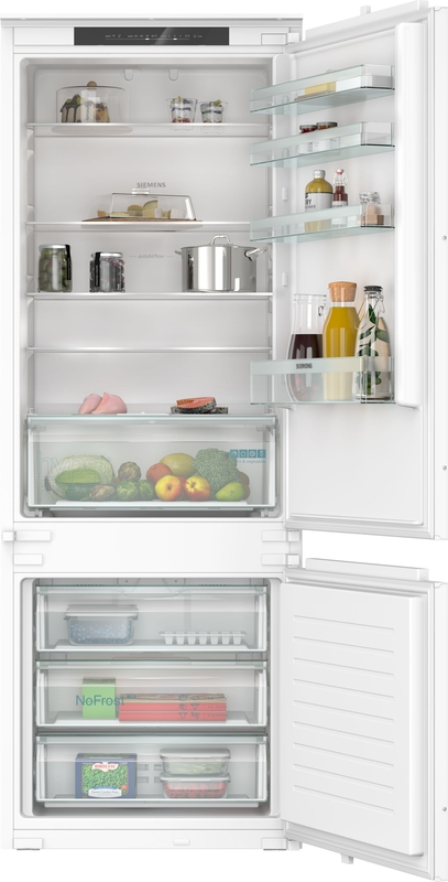 Siemens KB96NNSE0, iQ100, built-in fridge-freezer combination, 193.5 x 69.1 cm, drag hinge EEK: E, with 5 year guarantee!