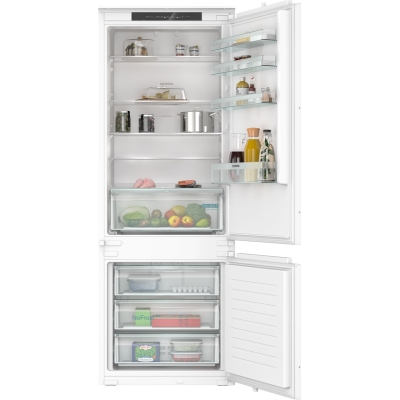 Siemens KB96NNSE0, iQ100, built-in fridge-freezer combination, 193.5 x 69.1 cm, drag hinge EEK: E, with 5 year guarantee!