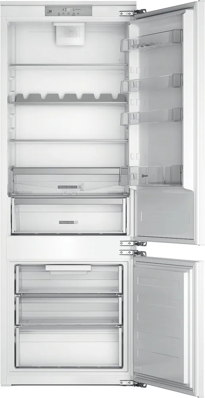 Bauknecht B70 410 2, built-in fridge-freezer combination, white, 194 cm, EEK: E, with 5 year guarantee!