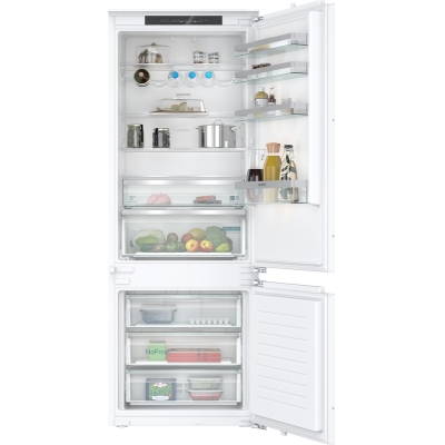 Siemens KB96NVFE0, iQ300, built-in fridge-freezer combination, 193.5 x 70.8 cm, flat hinge, EEK: E, with 5 year guarantee!