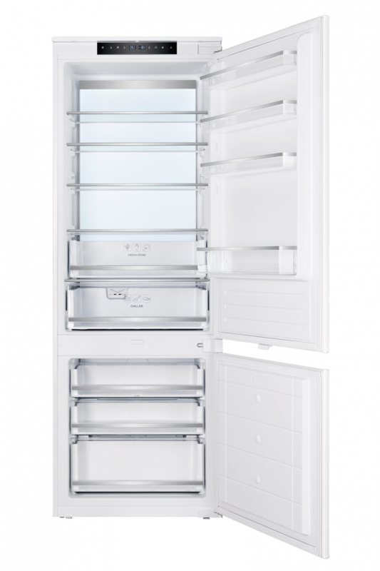 Küppersbusch FKGF 9835.0 i, built-in refrigerator and freezer, 193.5 cm, sliding door technology, EEK: E, with 5 year guarantee!