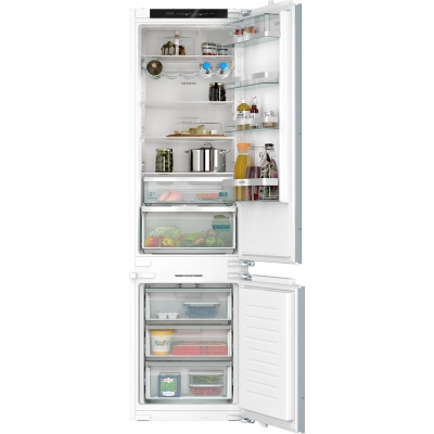 Siemens KI96NADC0, iQ500, built-in fridge-freezer combination, 193.5 x 55.8 cm, XL volume, flat hinge, EEK: C, with 5 year guarantee!