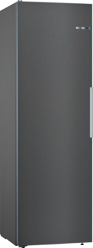 BOSCH KSV36VXDP, Series 4, free-standing refrigerator, 186 x 60 cm, black stainless steel, EEK: D, with 5 year guarantee!