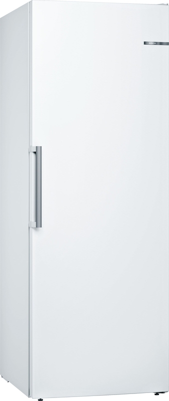 BOSCH GSN58AWDP, Series 6, Freestanding freezer, 191 x 70 cm, White, EKK: D with 5 year guarantee!