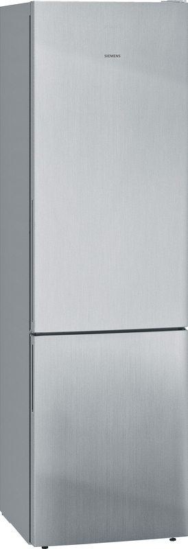 Siemens KG39EALCA, iQ500, free-standing fridge-freezer combination, 201 x 60 cm, metal look, EEK: C, with 5 year guarantee!