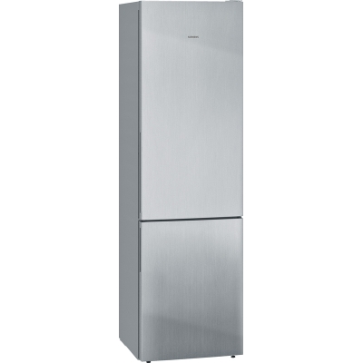 Siemens KG39EALCA, iQ500, free-standing fridge-freezer combination, 201 x 60 cm, metal look, EEK: C, with 5 year guarantee!