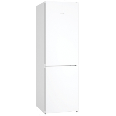 Siemens KG36N2WCF, iQ300, freestanding fridge-freezer combination with freezer area below, 186 x 60 cm, white, Total noFrost, EEK: C, with 5 year guarantee!