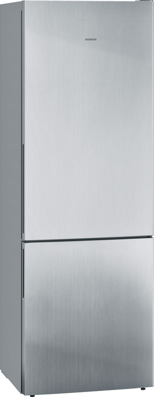 Siemens KG49EAICA, iQ500, free-standing fridge-freezer combination with freezer area below, 201 x 70 cm, stainless steel, lowFrost, EEK: C, with 5 year guarantee!