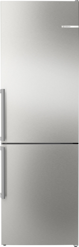 BOSCH KGN36VICT, free-standing fridge-freezer combination, 186 x 60 cm, brushed steel, anti-fingerprint, series 4, EEK: C, with 5 year guarantee!