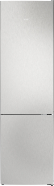 Siemens KG39N2LCF, iQ300, freestanding fridge-freezer combination with freezer area below, 203 x 60 cm, metal look, Total noFrost, EEK: C, with 5 year guarantee!