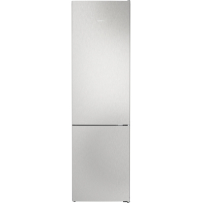 Siemens KG39N2LCF, iQ300, freestanding fridge-freezer combination with freezer area below, 203 x 60 cm, metal look, Total noFrost, EEK: C, with 5 year guarantee!