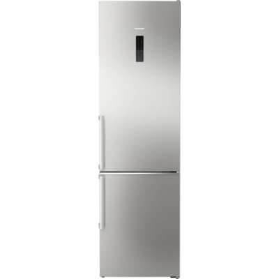 Siemens KG39NAICT, iQ500, freestanding fridge-freezer combination with freezer area below, 203 x 60 cm, brushed steel AntiFingerprint, Total noFrost, EEK: C, with 5 year guarantee!