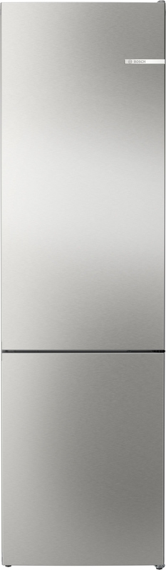 BOSCH KGN392ICF, Series 4, free-standing fridge-freezer combination, 203 x 60 cm, stainless steel (with anti-fingerprint), EEK: C, with 5 year guarantee!