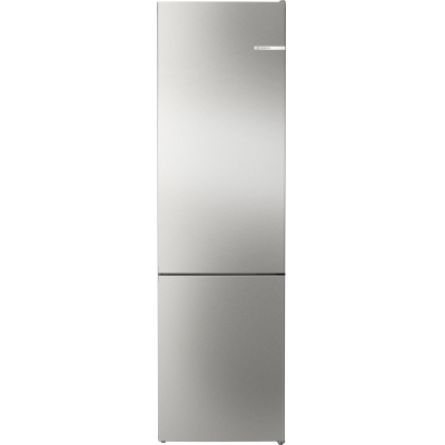 BOSCH KGN392ICF, Series 4, free-standing fridge-freezer combination, 203 x 60 cm, stainless steel (with anti-fingerprint), EEK: C, with 5 year guarantee!
