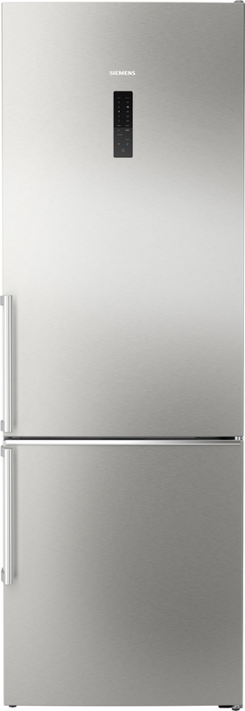 Siemens KG49NAICT, iQ500, freestanding fridge-freezer combination with freezer area below, 203 x 70 cm, Inox, antiFingerprint, Total noFrost, EEK: C, with 5 year guarantee!