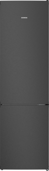 Siemens KG39N2XAG, iQ300, freestanding fridge-freezer combination with freezer area below, 203 x 60 cm, brushed black steel AntiFingerprint, Total noFrost, EEK: A, with 5 year guarantee!