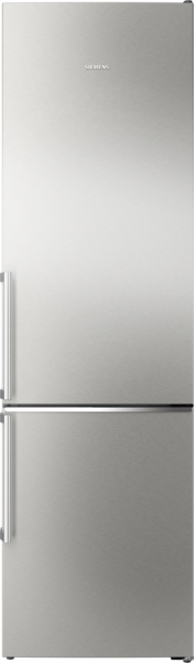 Siemens KG39NAIAU, iQ500, free-standing fridge-freezer combination with freezer area below, 203 x 60 cm, stainless steel, Total noFrost, EEK: A, with 5 year guarantee!