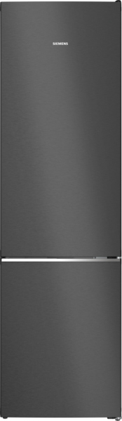 Siemens KG39N4X1F, iQ500, freestanding fridge-freezer combination with freezer area below, 203 x 60 cm, brushed black steel AntiFingerprint, Total noFrost, EEK: A, with 5 year guarantee!
