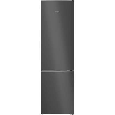 Siemens KG39N4X1F, iQ500, freestanding fridge-freezer combination with freezer area below, 203 x 60 cm, brushed black steel AntiFingerprint, Total noFrost, EEK: A, with 5 year guarantee!
